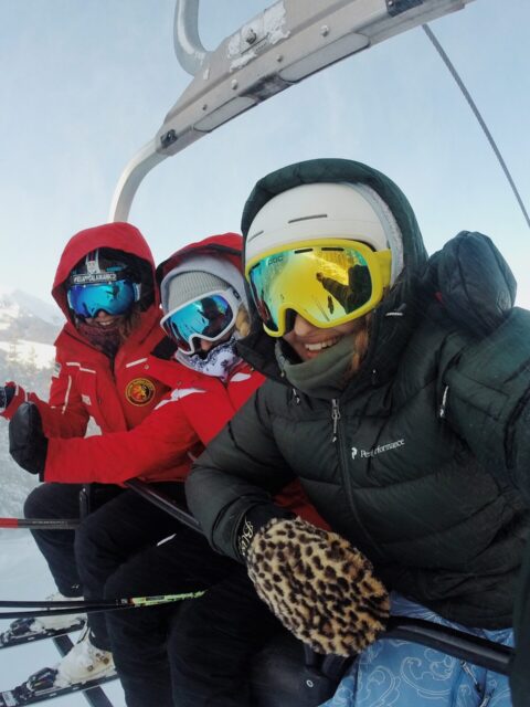 Ski lessons for adults and children